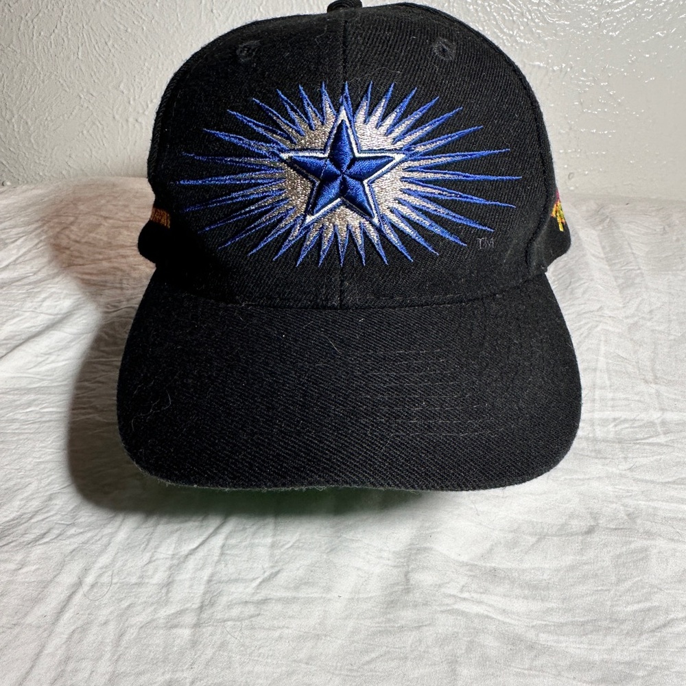 Vintage 90’s Dallas Cowboys 3X Super Bowl Champions ANNCO Starburst Hat
